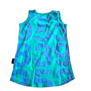 Nununu  boys numbers sleeveless summer tank 18/24 months